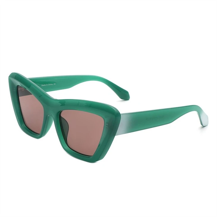 Grote Cat Eye-zonnebril